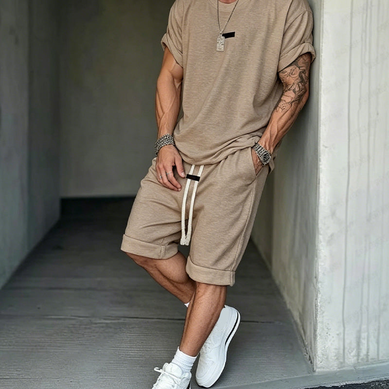 🎁New arrival 58% OFF & Free Shipping💥Men's Casual T-Shirt & Shorts Set