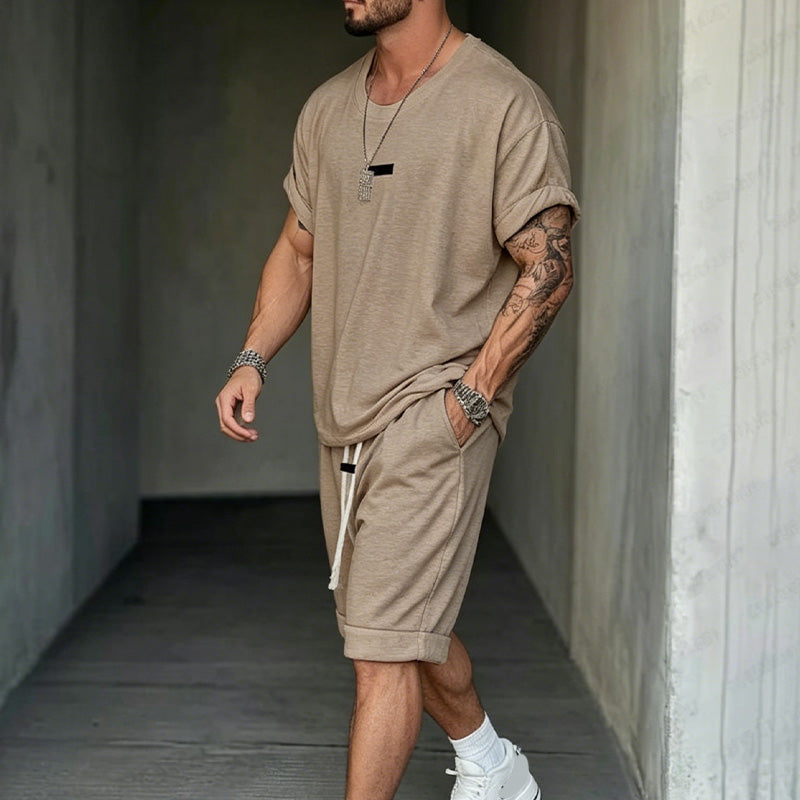 🎁New arrival 58% OFF & Free Shipping💥Men's Casual T-Shirt & Shorts Set