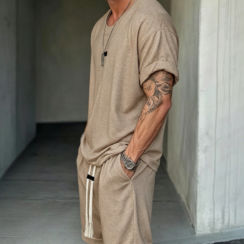 🎁New arrival 58% OFF & Free Shipping💥Men's Casual T-Shirt & Shorts Set