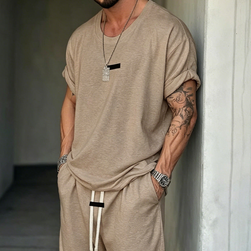 🎁New arrival 58% OFF & Free Shipping💥Men's Casual T-Shirt & Shorts Set