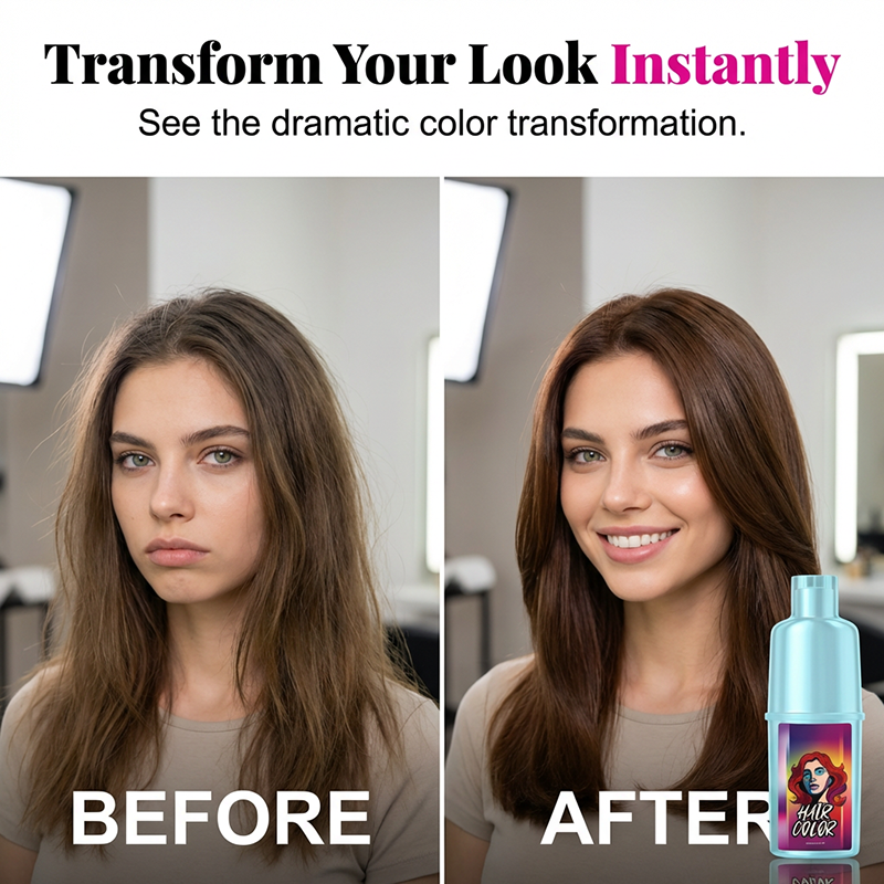 🔥Limited-time offer-Plant Extract Hair Color Cream