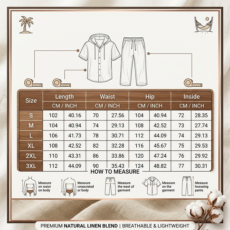 🔥Limited-time offer-Men's Casual Hooded Shirt & Pants Set