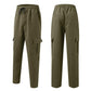 👖 Comfort Meets Style: Men’s Loose Fit Casual Pants with Multiple Pockets ✨