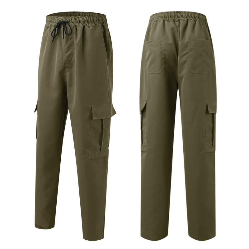 👖 Comfort Meets Style: Men’s Loose Fit Casual Pants with Multiple Pockets ✨