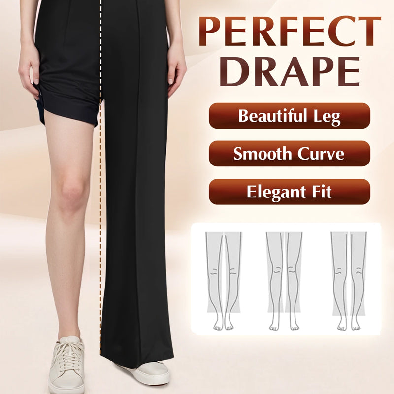 🎁New arrival 40% OFF💥Women's High-Waist Wide-Leg Trousers