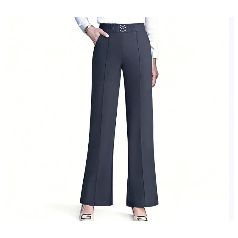 🎁New arrival 40% OFF💥Women's High-Waist Wide-Leg Trousers