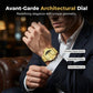 Men's Fashion U-Shaped Dial Watch