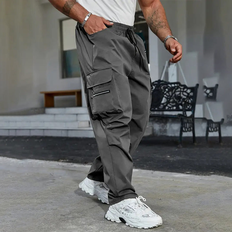 🎉 LIMITED TIME 50% OFF! 👖 Men's Outdoor Multi-Pocket Cargo Pants – 50K+ Sold! Elastic Drawstring Waist & Relaxed Athletic Fit 💝