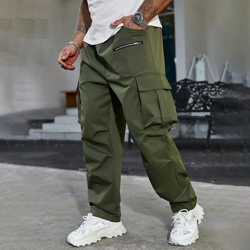 🎉 LIMITED TIME 50% OFF! 👖 Men's Outdoor Multi-Pocket Cargo Pants – 50K+ Sold! Elastic Drawstring Waist & Relaxed Athletic Fit 💝