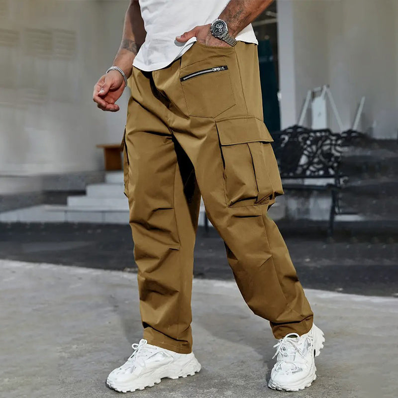 🎉 LIMITED TIME 50% OFF! 👖 Men's Outdoor Multi-Pocket Cargo Pants – 50K+ Sold! Elastic Drawstring Waist & Relaxed Athletic Fit 💝