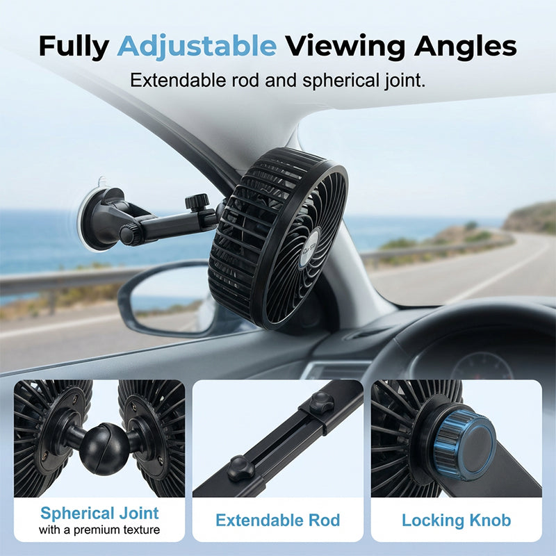Instant Cooling Car Window Fan
