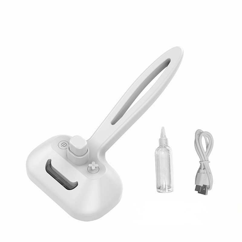 Self-Cleaning Mist Pet Brush with UV Light