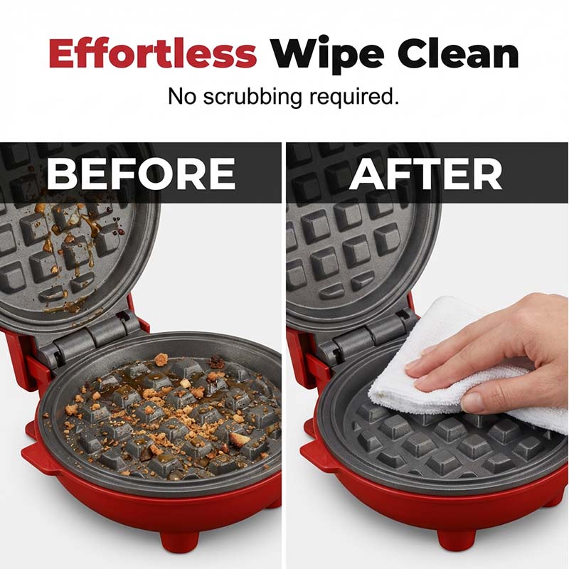 Mini Electric Waffle Maker