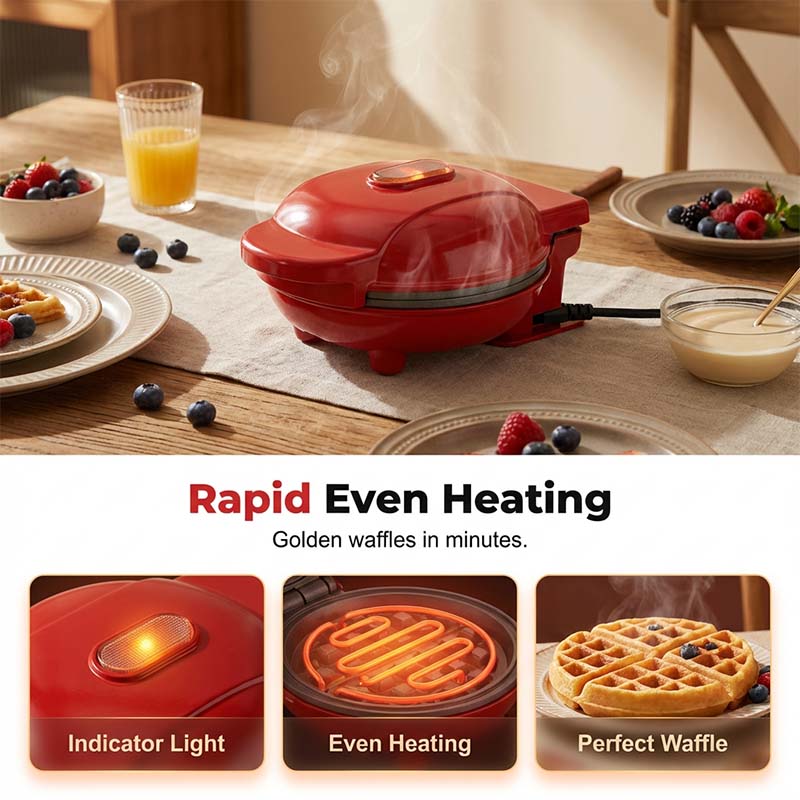 Mini Electric Waffle Maker