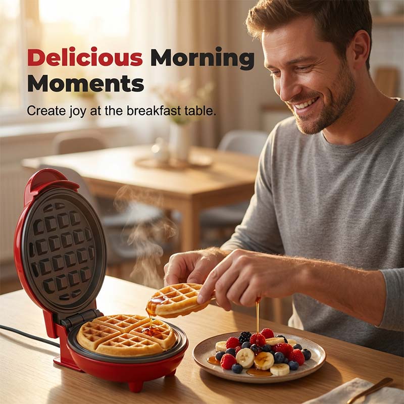 Mini Electric Waffle Maker