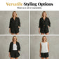 Women's Two-Piece Casual Shirt and Shorts Set