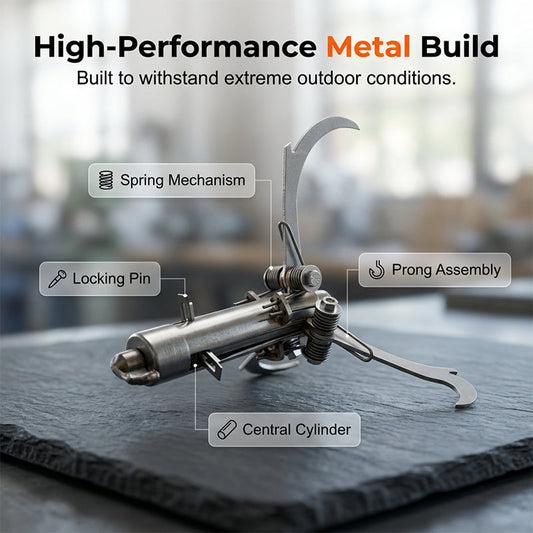 🔥Limited-time sale-Stainless Steel Folding Grappling Hook