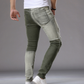 Men's Gradient Ripped Slim-Fit Jeans