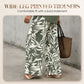⏳Time-Limited Special⏰Women's V-Neck Blouse & Printed Wide-Leg Pants Set