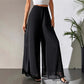 Women's Flowy Chiffon Wide-Leg Pants