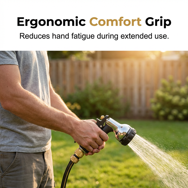 💧 50% OFF NOW! 🔧 Heavy-Duty Metal Garden Hose Nozzle Sprayer – 10 Adjustable Spray Patterns, Ergonomic Handle & Leak-Proof for Lawn, Car & Patio 🌿