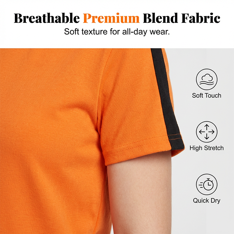Women's Casual Short-Sleeve Top and Shorts Set