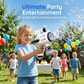 Electric Astronaut Bubble Gun for Kids