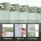 🎁2026 New Arrivals 50% OFF💥Waffle Pattern Shower Curtain