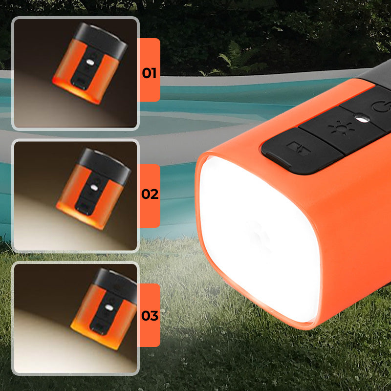 Mini Electric Outdoor Air Pump with Light