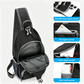 🎒 50% OFF! ✨ Men's Outdoor Sling Bag – Multi-Pocket, Water-Resistant, Breathable Back 🌦️