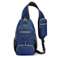 🎒 50% OFF! ✨ Men's Outdoor Sling Bag – Multi-Pocket, Water-Resistant, Breathable Back 🌦️