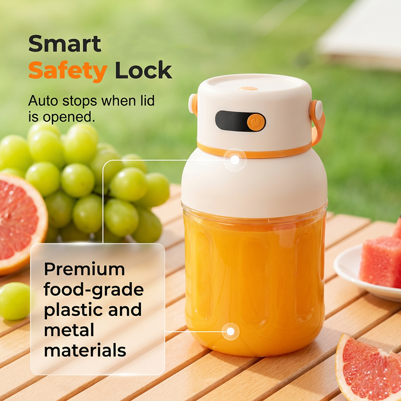 🍓 Portable Personal Blender for Shakes & Smoothies | USB Rechargeable Mini Juicer Cup