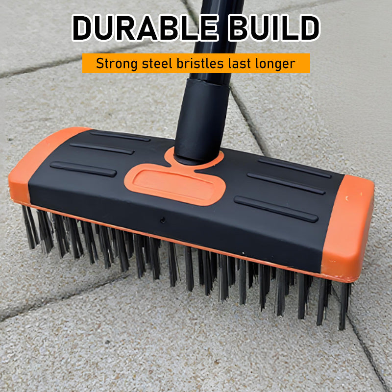 🌿 50% OFF! 🧹 3-in-1 Wire Brush Set for Weeding – Sturdy Metal Bristles, Ergonomic Handles & Perfect for Grout, Patios & Sidewalks 🏡