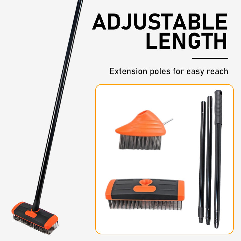 🌿 50% OFF! 🧹 3-in-1 Wire Brush Set for Weeding – Sturdy Metal Bristles, Ergonomic Handles & Perfect for Grout, Patios & Sidewalks 🏡