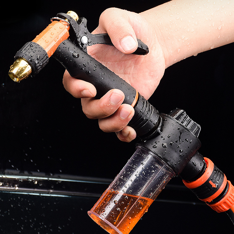 Heavy-Duty Metal High-Pressure Water Gun Nozzle
