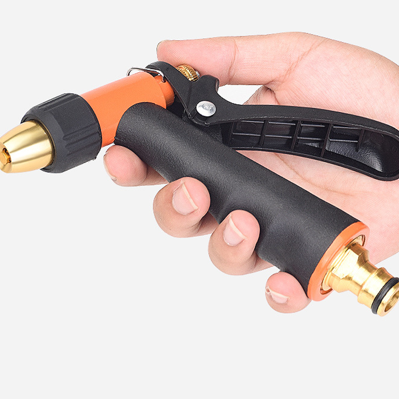 Heavy-Duty Metal High-Pressure Water Gun Nozzle