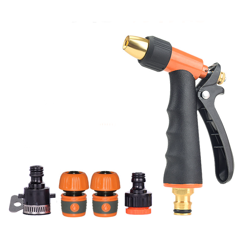 Heavy-Duty Metal High-Pressure Water Gun Nozzle