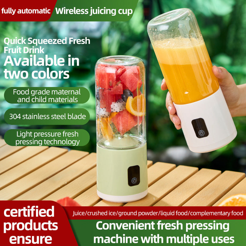 Portable Wireless Juicer with 12-Blade System