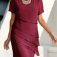 💕2026 Hot Sale 60% OFF🔥Elegant Pleated Chiffon Midi Dress