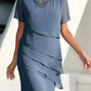 💕2026 Hot Sale 60% OFF🔥Elegant Pleated Chiffon Midi Dress