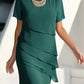 💕2026 Hot Sale 60% OFF🔥Elegant Pleated Chiffon Midi Dress