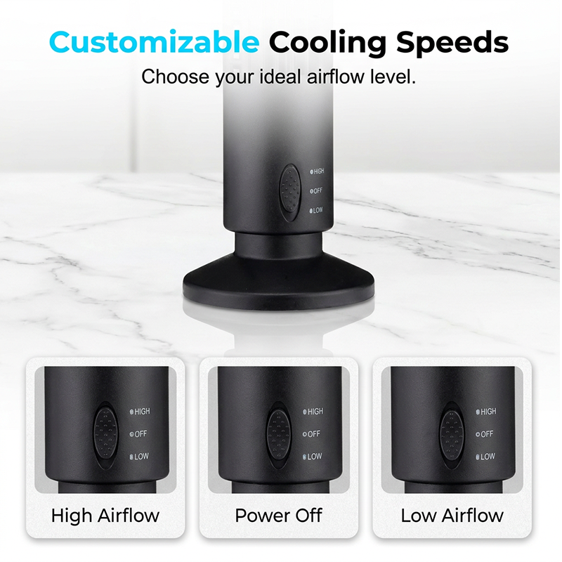 💸 Budget-Friendly AC Alternative! 💸 Why spend a high price on AC when you can get this quiet, bladeless fan for half price? 🤯