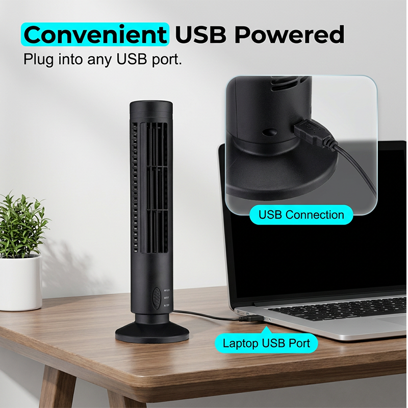 💸 Budget-Friendly AC Alternative! 💸 Why spend a high price on AC when you can get this quiet, bladeless fan for half price? 🤯