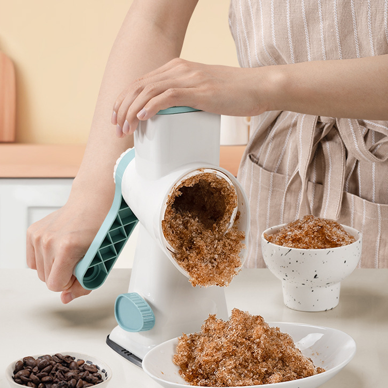 🧊 50% OFF NOW! ✨ Hand Crank Ice Crusher – Super Fine Ice in Seconds – Dual Blades & Suction Base 🍹