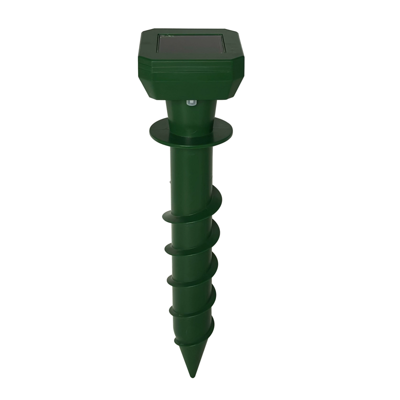 🔥Limited-time offer-Solar Powered Ultrasonic Mole Repeller Stake
