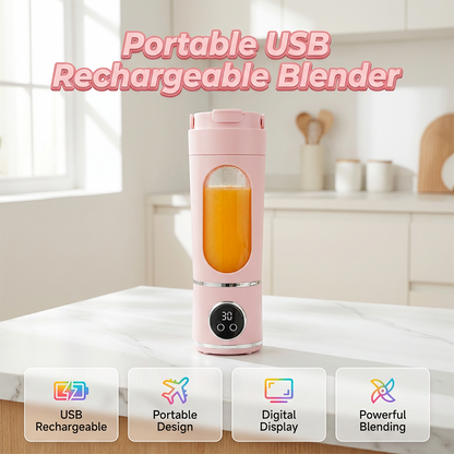 🔥Limited-time offer: 50% off-Portable USB Rechargeable Blender