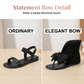 📢📢40% OFF !! ⏰Retro Sweet Split-Toe Sandalswith Big Bow