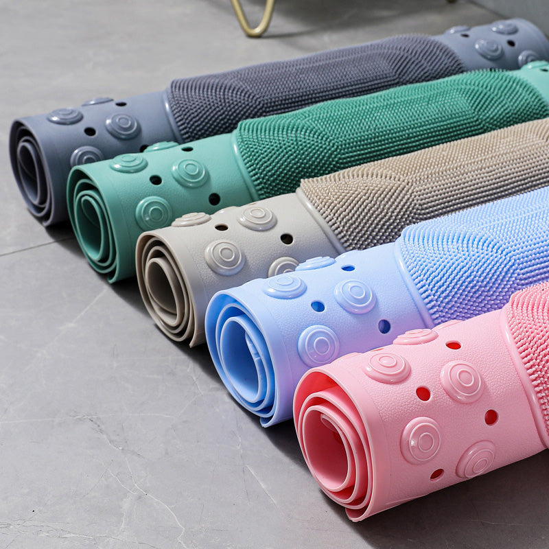 🔥Limited-time offer-Bathroom Non Slip Massage Mat with Suction Cups and Drain Holes
