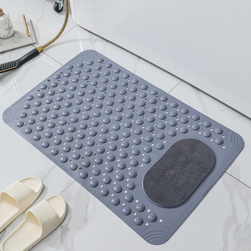 🔥Limited-time offer-Bathroom Non Slip Massage Mat with Suction Cups and Drain Holes