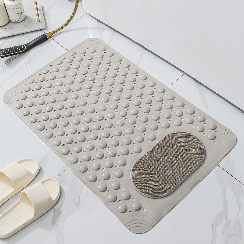 🔥Limited-time offer-Bathroom Non Slip Massage Mat with Suction Cups and Drain Holes